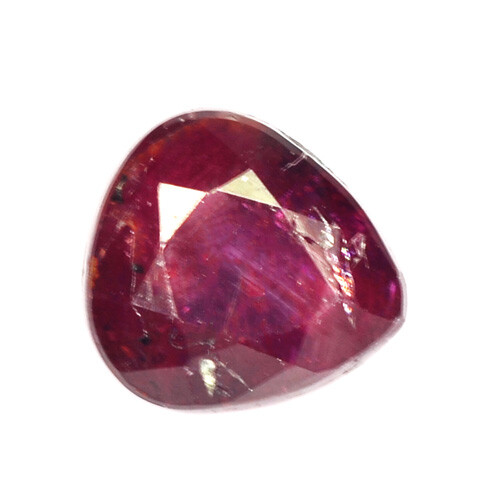 Pietra preziosa rubino rosso - pietra,
