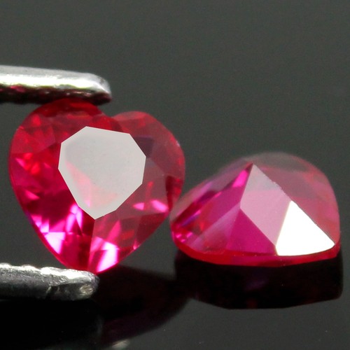 Coppia pietre preziose cuore