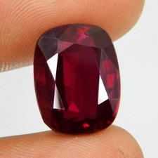 Gemma certificata rubino rosso